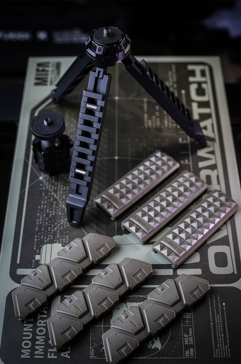 Mifa Trinity三脚は、航空宇宙グレードの耐久性のあるアルミニウム製で