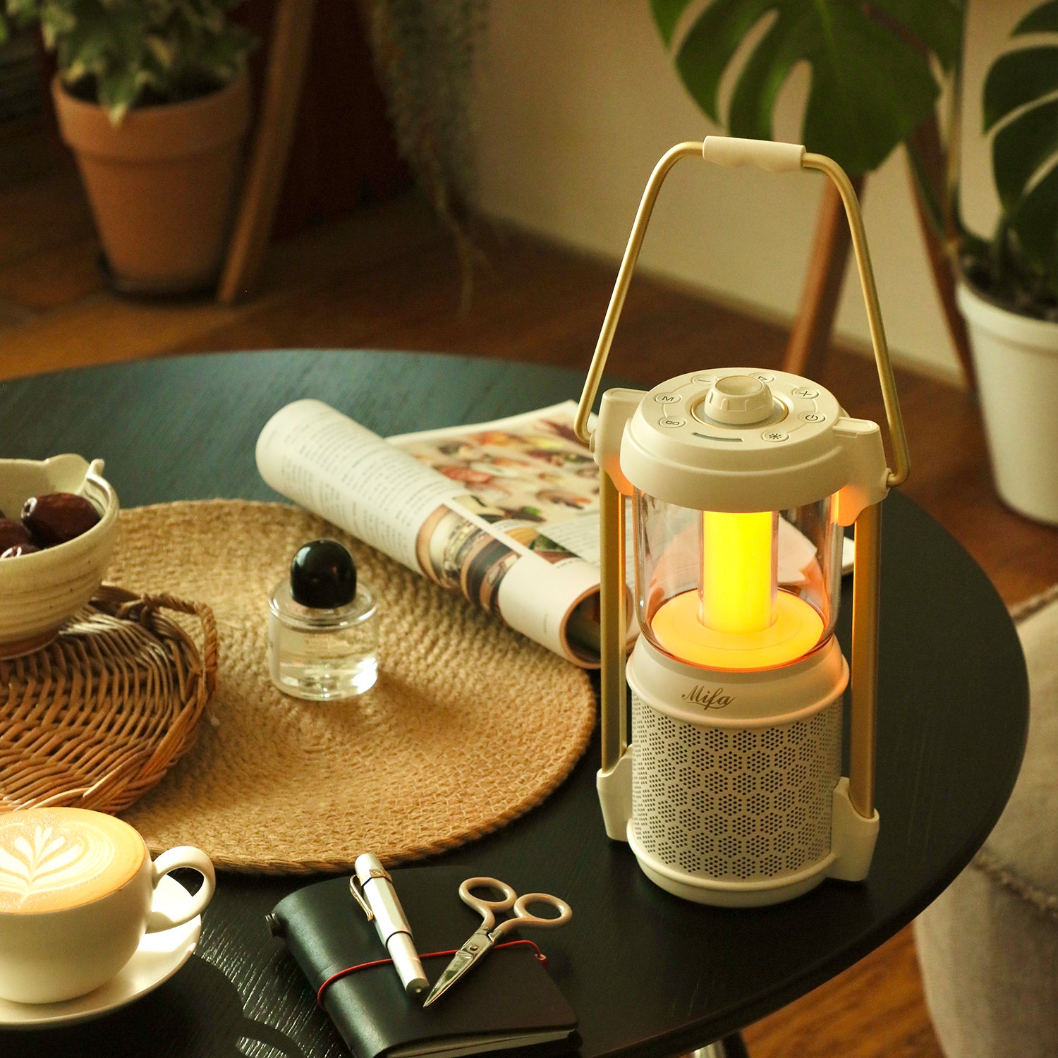 Mifa Lyra Bluetooth 5.3 Speaker with Lantern – 360° Surround Sound